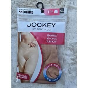 Jockey Essentials Seamfree No-Chafe Slipshort - Size‎ 4XL